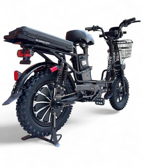 صورة دراجة كهربائية 60 فولت بكفرات مقاس 16